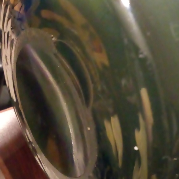 GUC - 12" Marble Like Green Vase - Picture 5 of 7